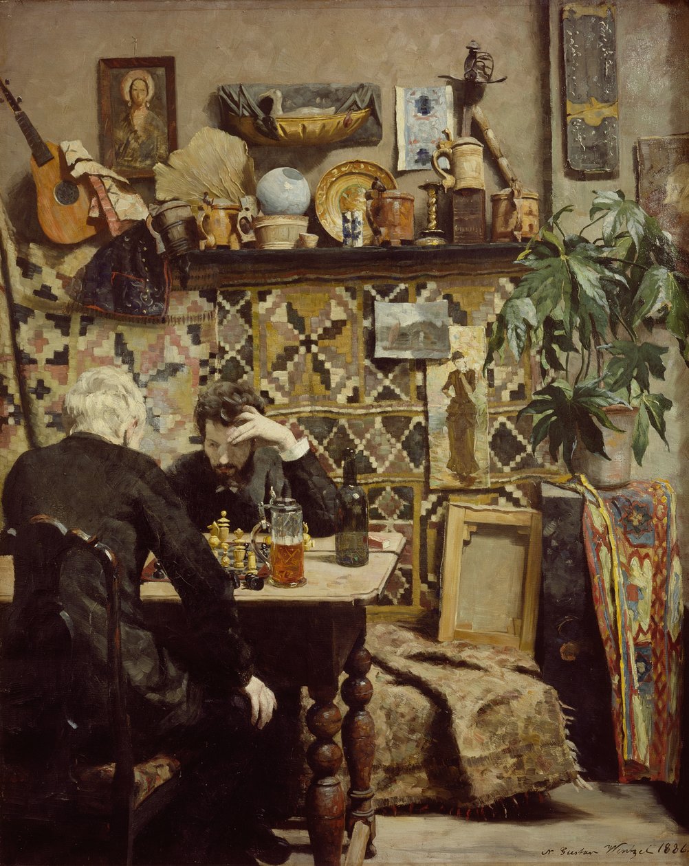 šachisté od Gustav Wentzel