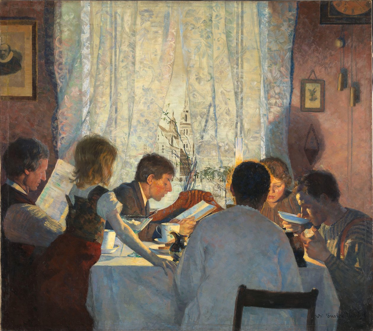 Ranní nálada od Gustav Wentzel