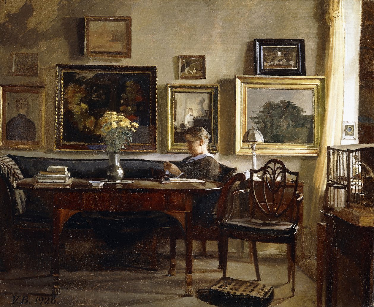 Relaxační okamžik od Gustav Wilhelm Blom