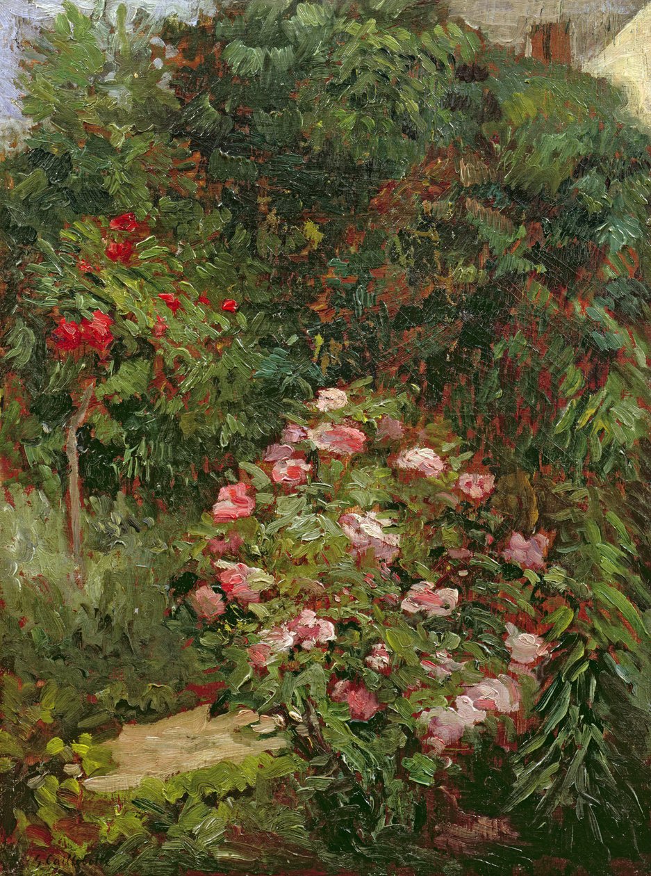 Trs květin od Gustave Caillebotte