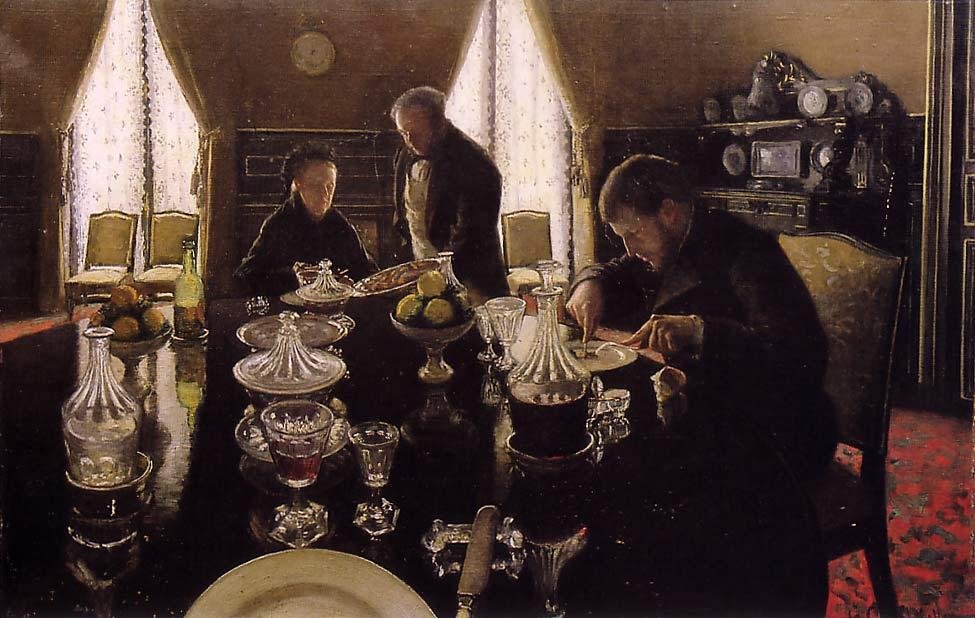 Oběd od Gustave Caillebotte