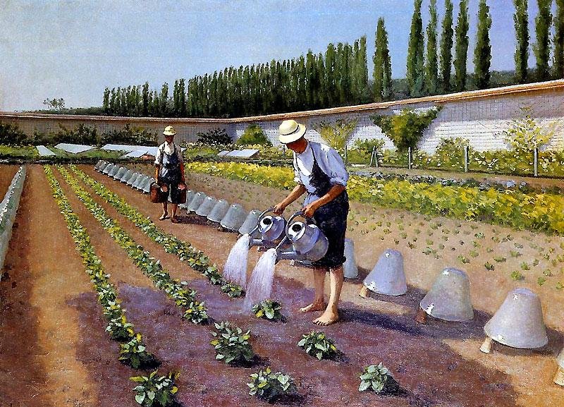Zahradníci od Gustave Caillebotte