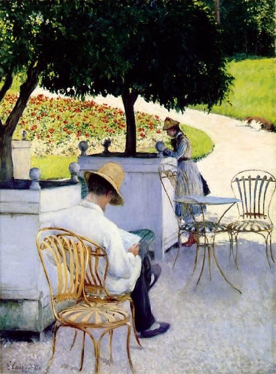 Pomeranče od Gustave Caillebotte