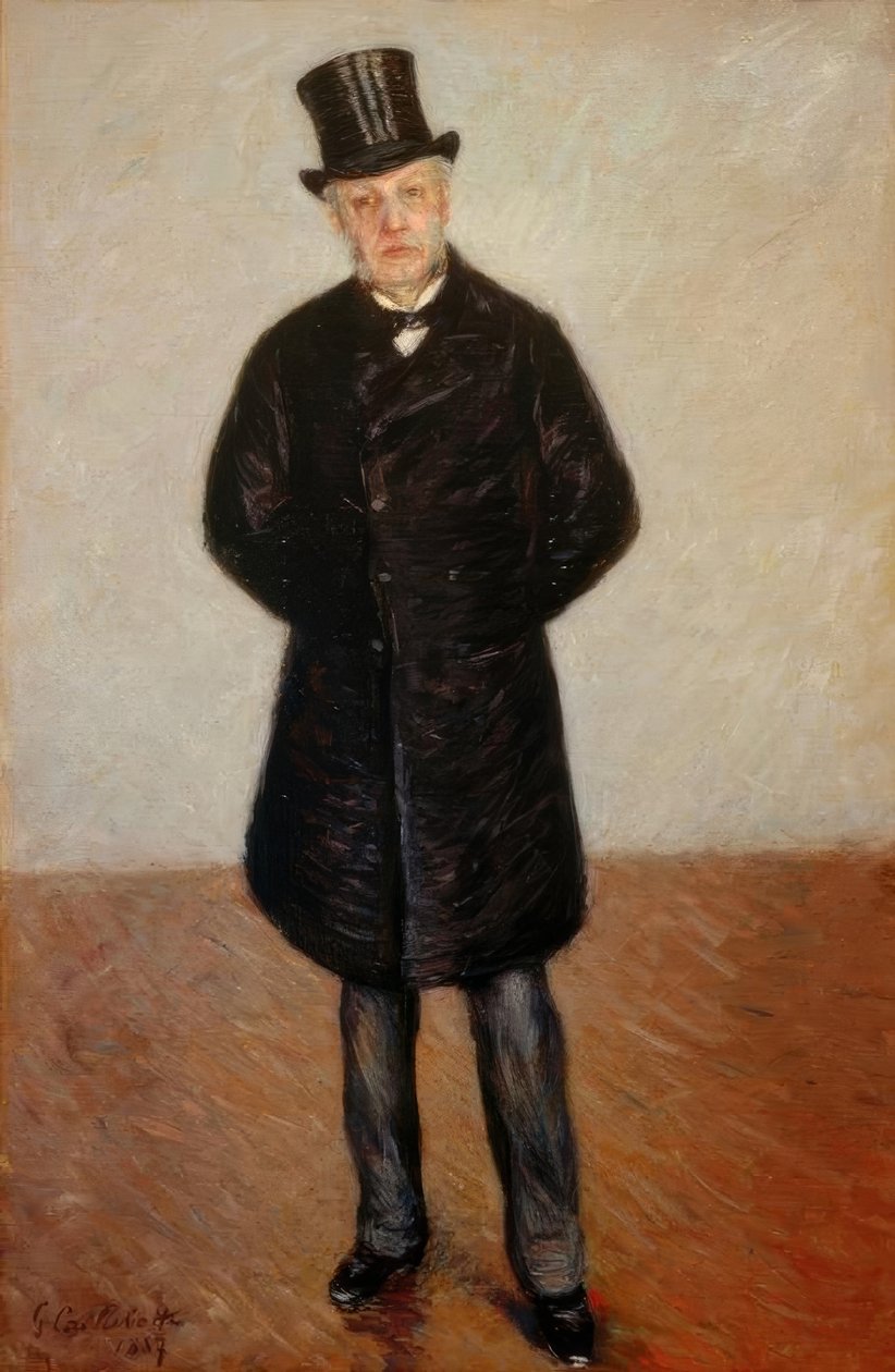 Portrét Jean Daurelle, také známý jako Portrét muže od Gustave Caillebotte