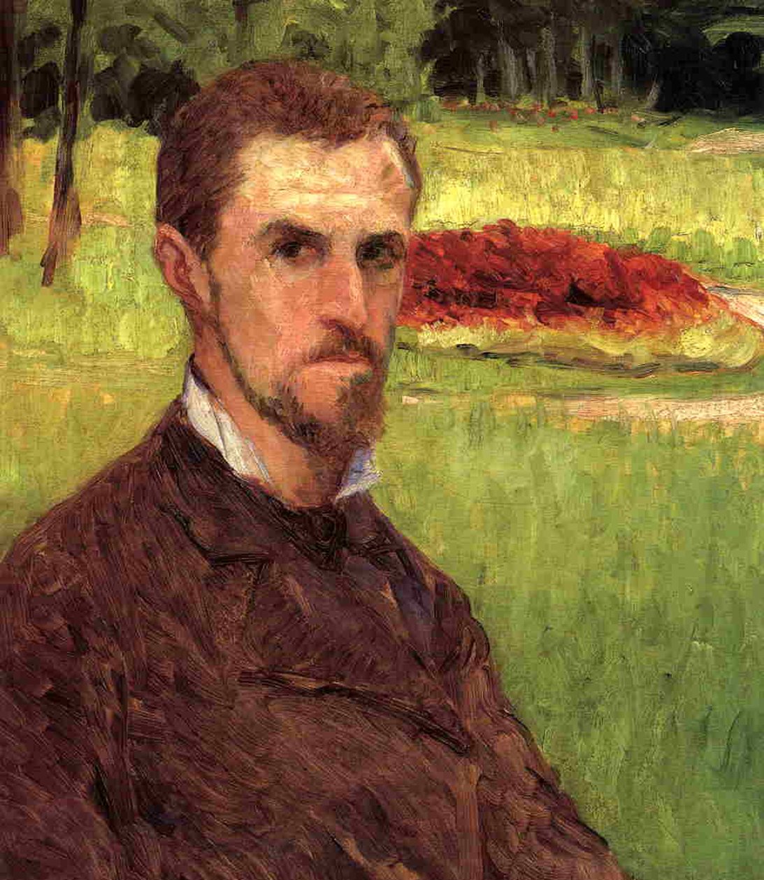 Autoportrét, 1875-76 od Gustave Caillebotte
