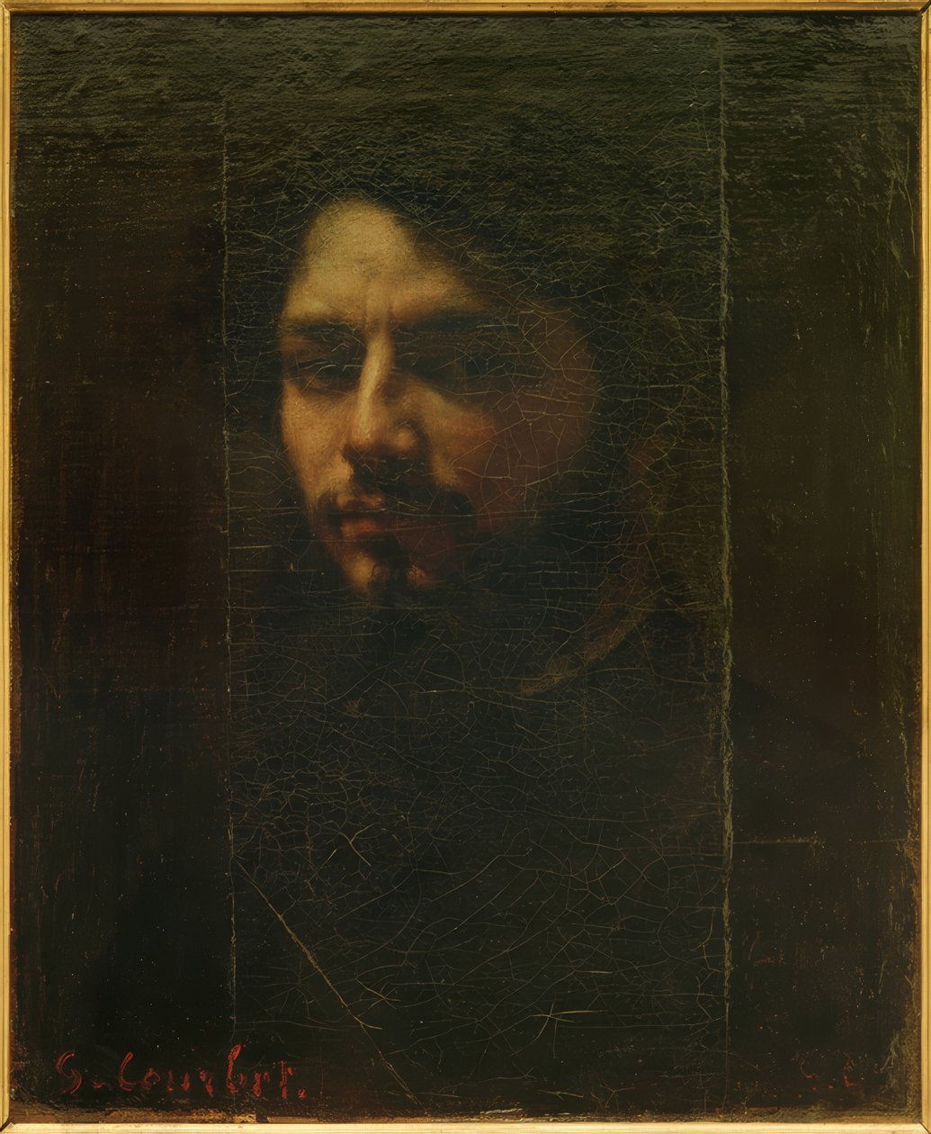 Autoportrét od Gustave Courbet