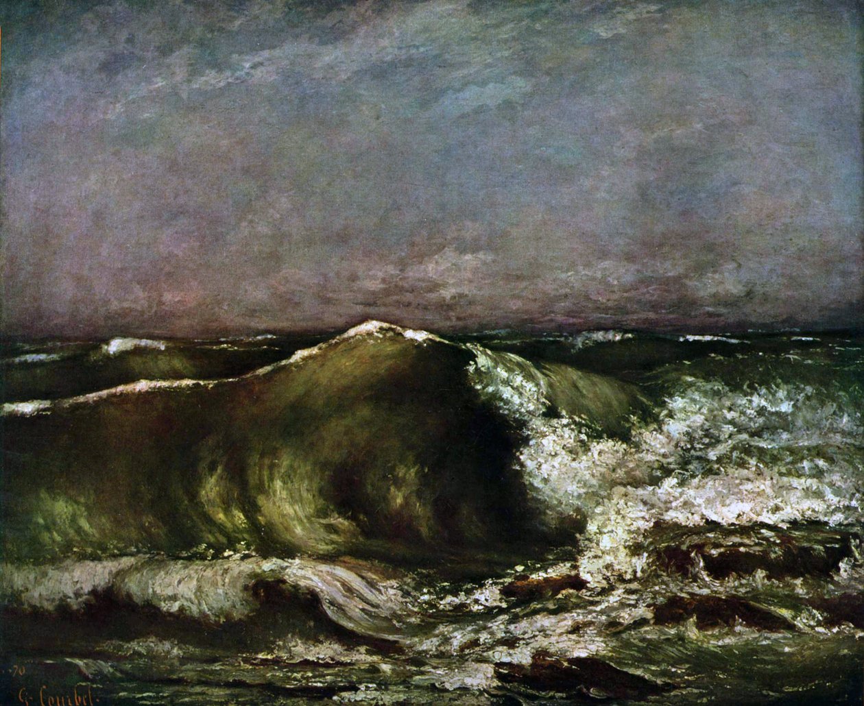 Vlna od Gustave Courbet