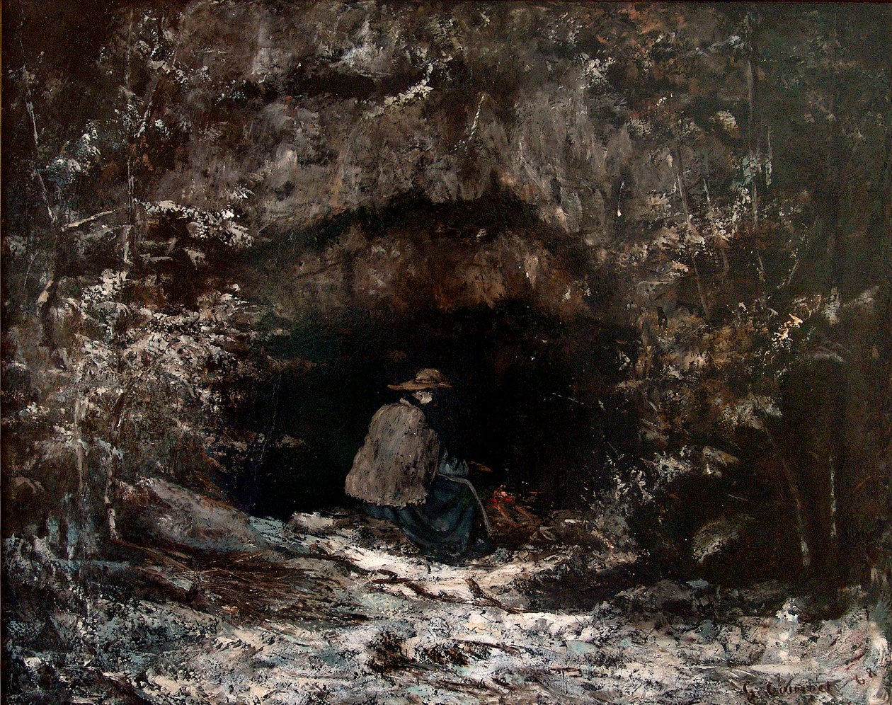 Zima od Gustave Courbet