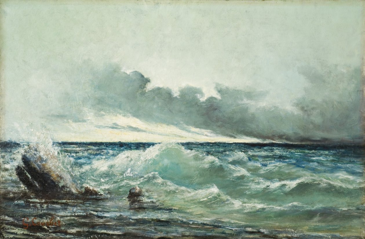Vlna od Gustave Courbet
