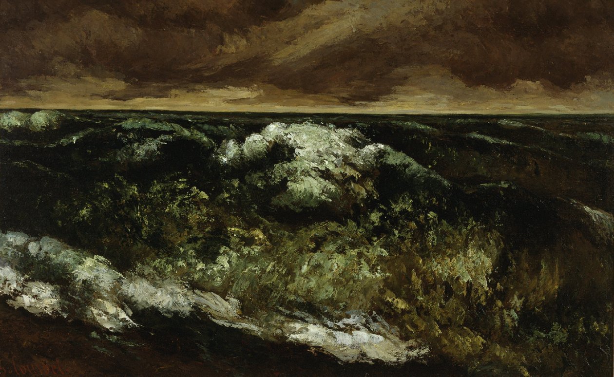 Vlna od Gustave Courbet