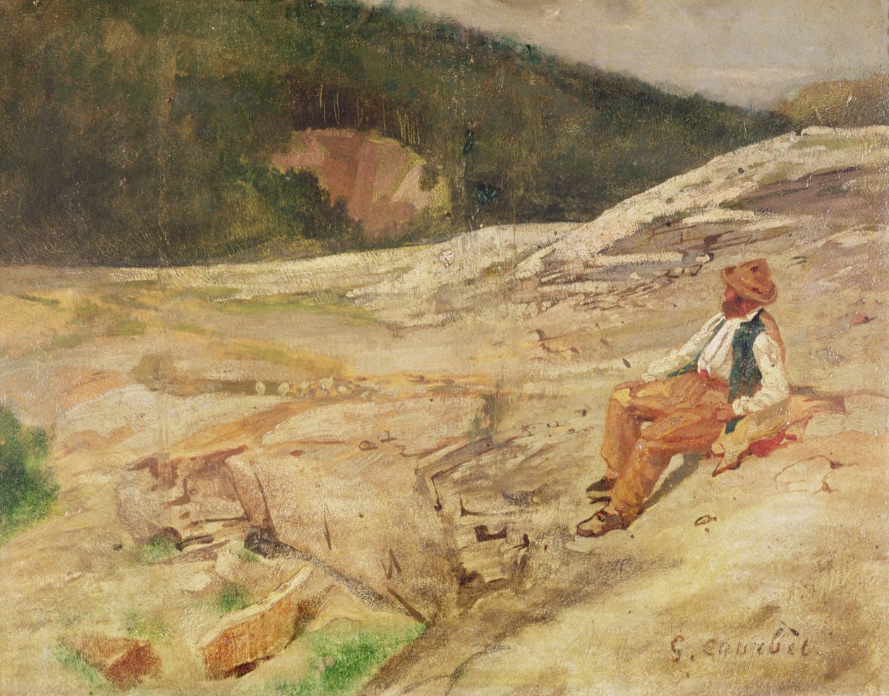 Krajina od Gustave Courbet