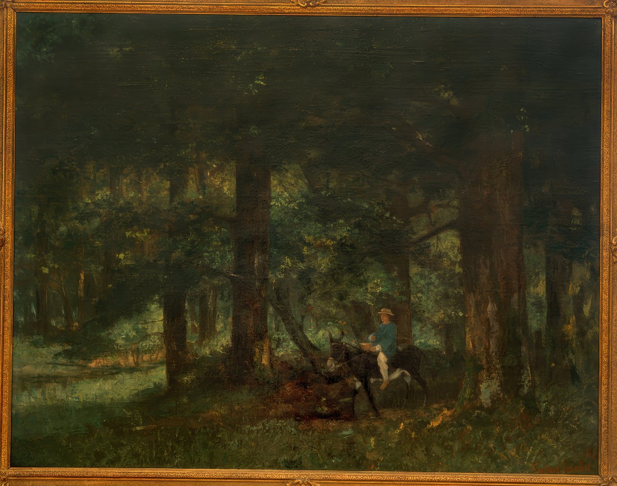 Rochemontský park od Gustave Courbet