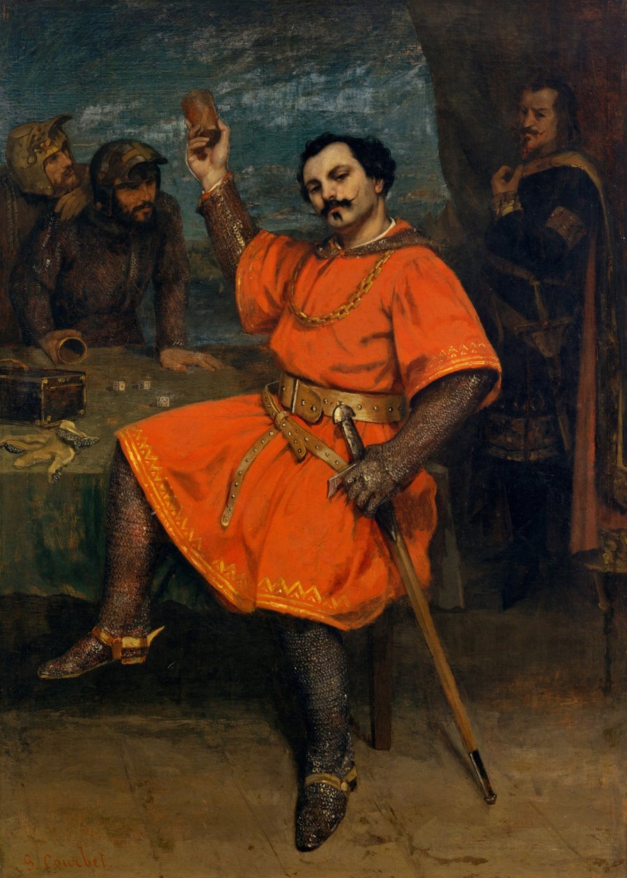 Louis Guéymard jako Robert ďábel od Gustave Courbet