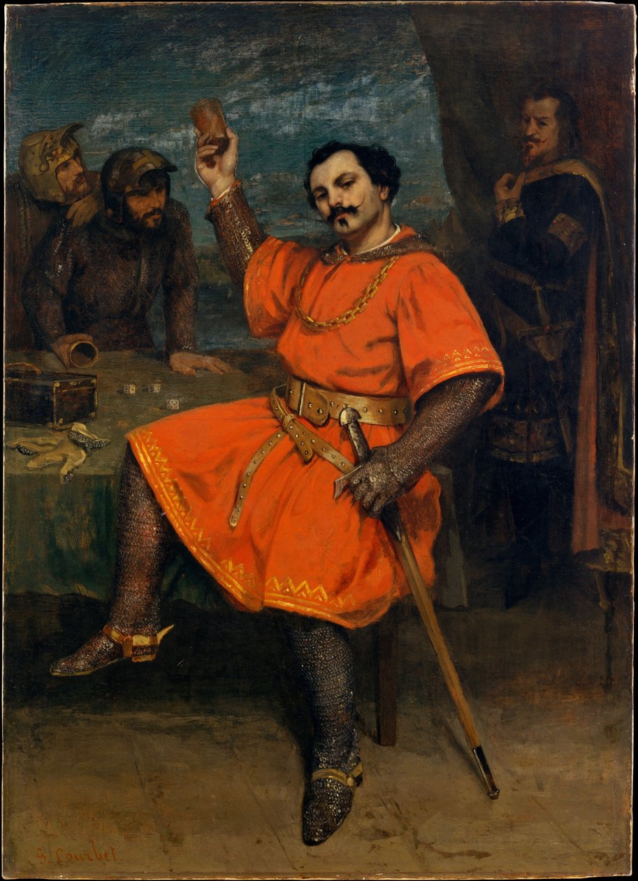 Louis Guéymard jako Robert le Diable od Gustave Courbet