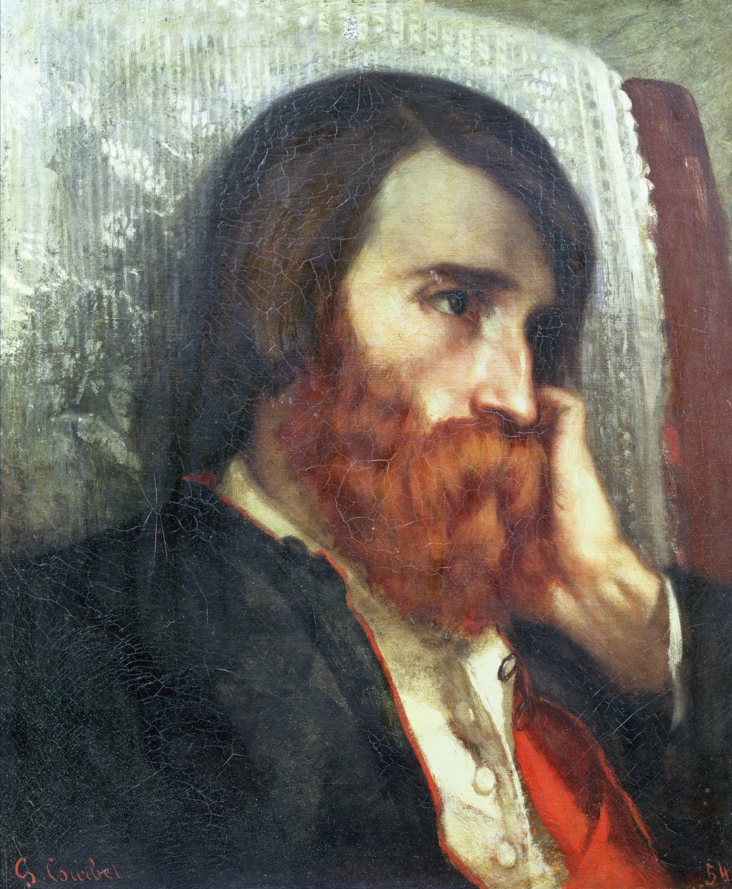 Portrét Alfreda Bruyase od Gustave Courbet