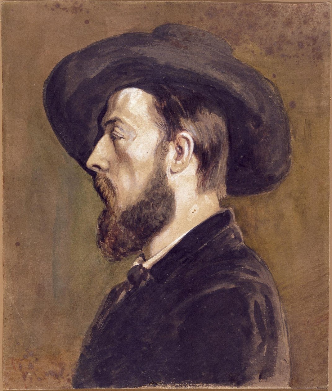 Portrét Jongkinda od Gustave Courbet