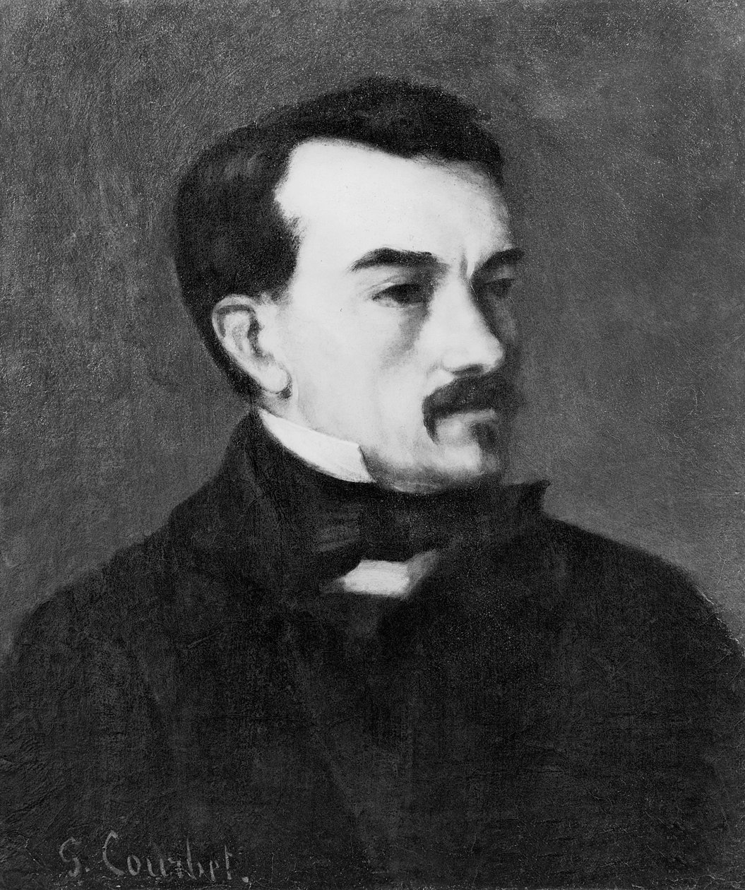 Portrét muže od Gustave Courbet