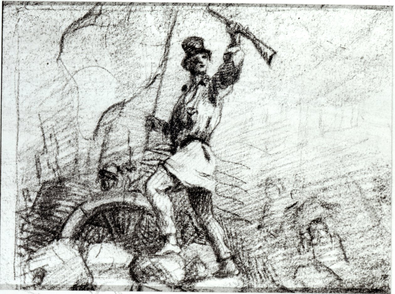 Barikáda od Gustave Courbet