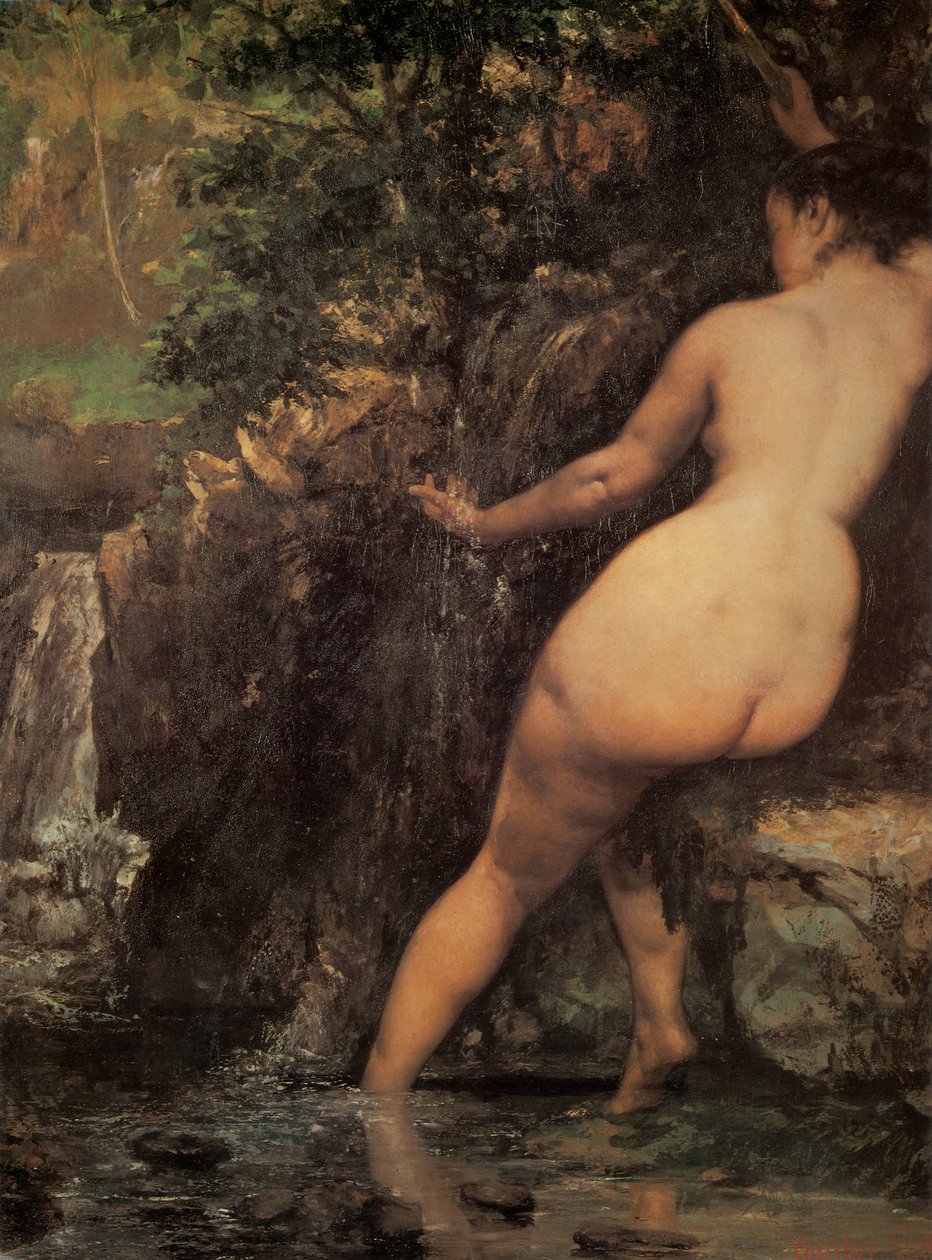 Zdroj od Gustave Courbet