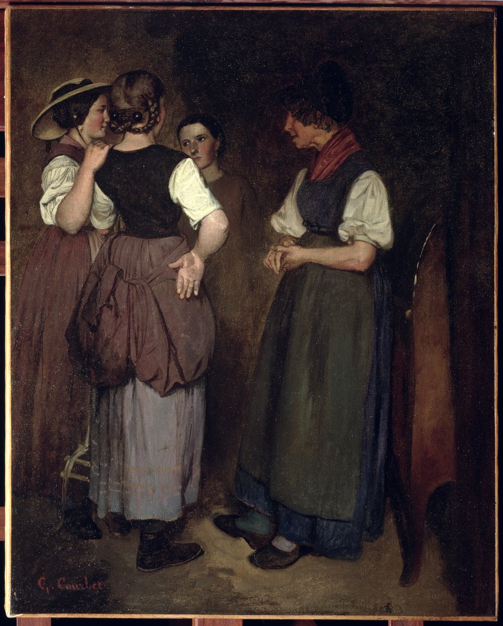 Příběhy babičky Salvanové, 1847 od Gustave Courbet