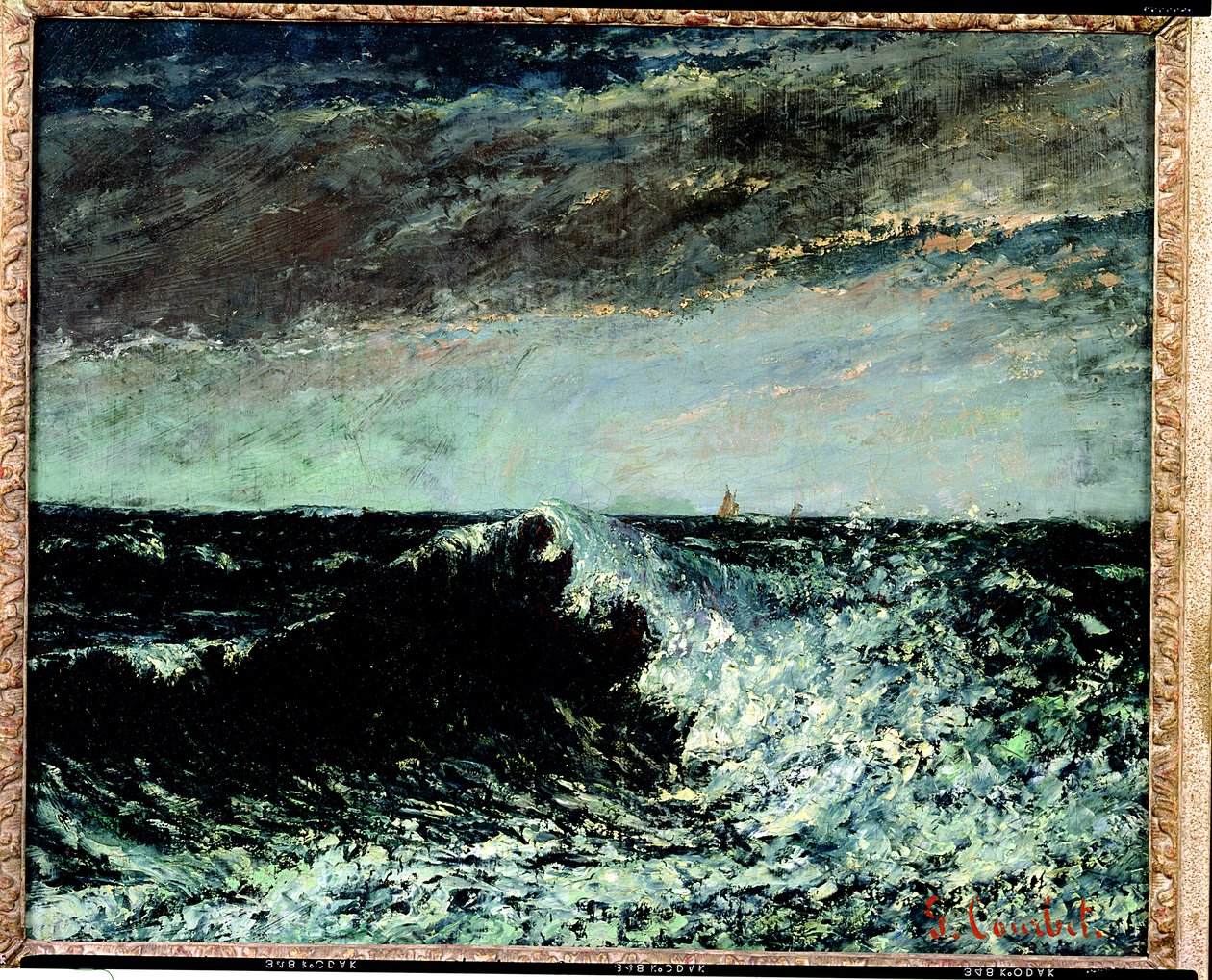 Vlna od Gustave Courbet