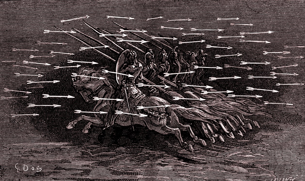 Orlando Furioso od Ludovica Ariosta od Gustave Dore