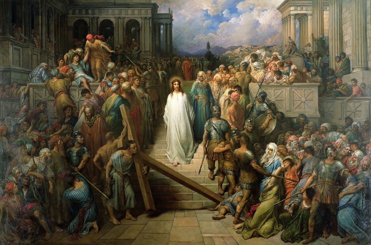 Kristus opouští svůj proces, 1874-80 od Gustave Dore
