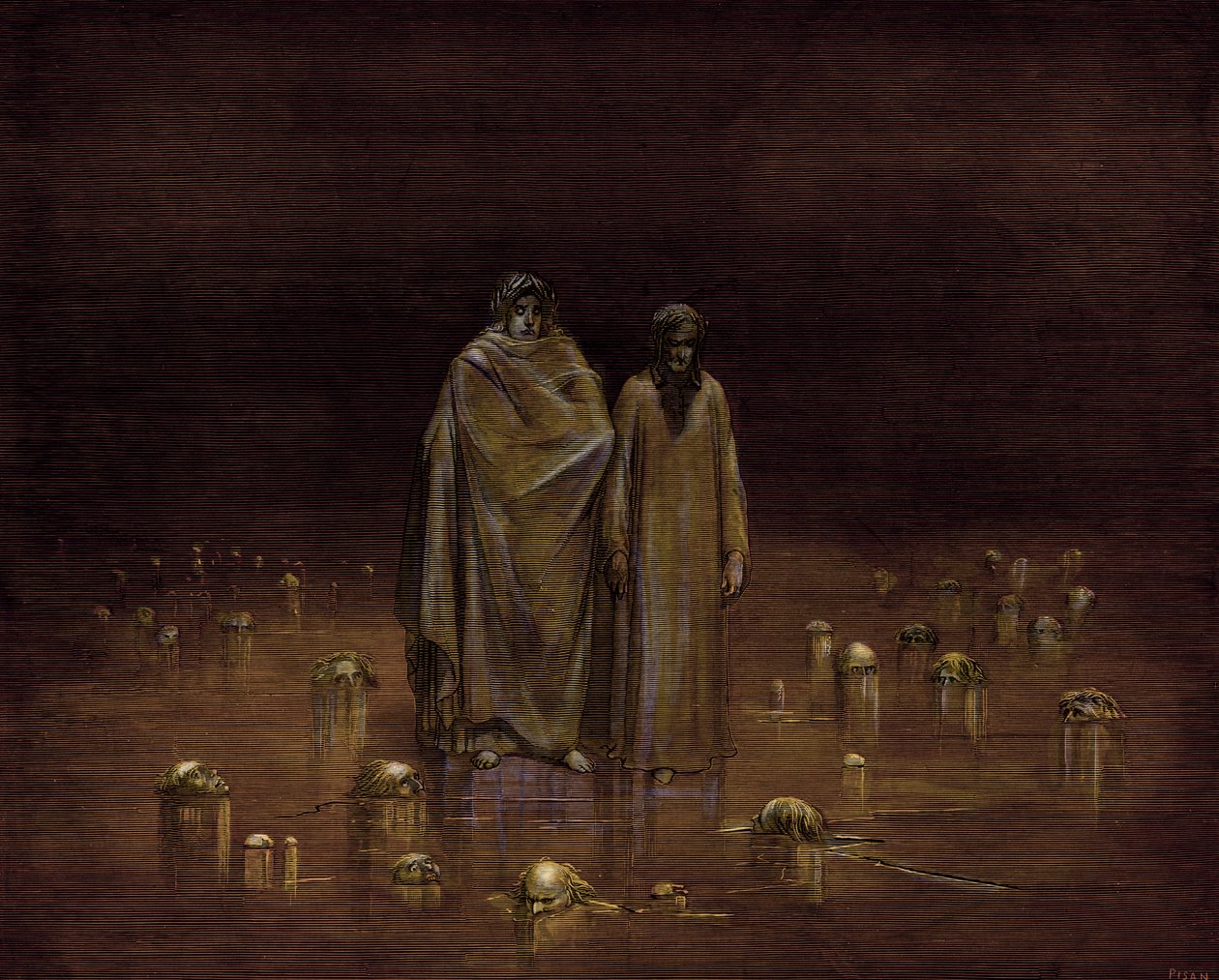 Dante Alighieri Božský od Gustave Dore