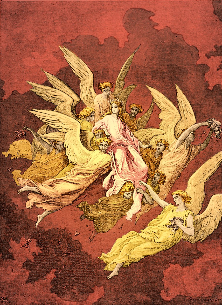 Danteho očistec od Gustave Dore
