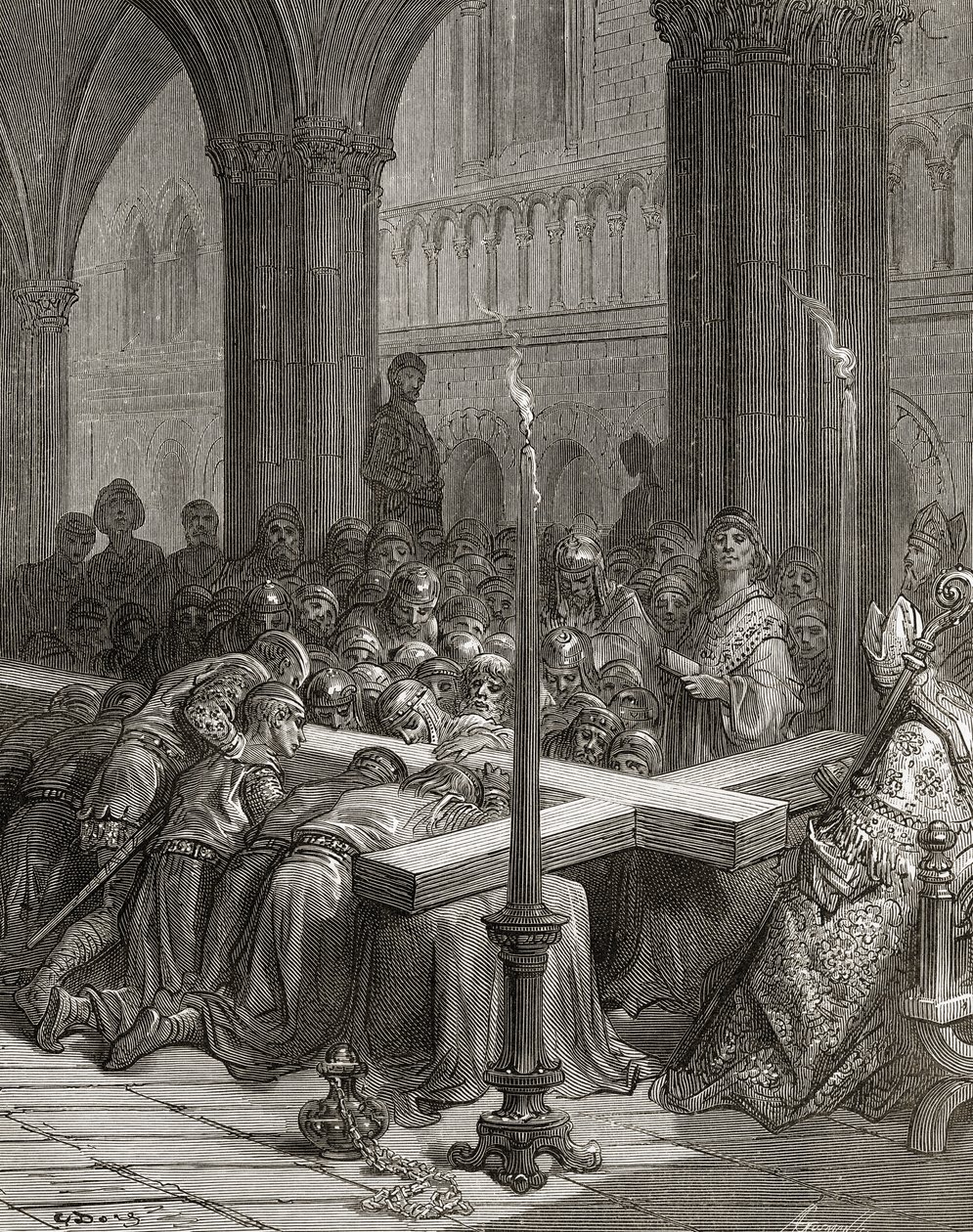 Discovery of The True Cross, ilustrace z 