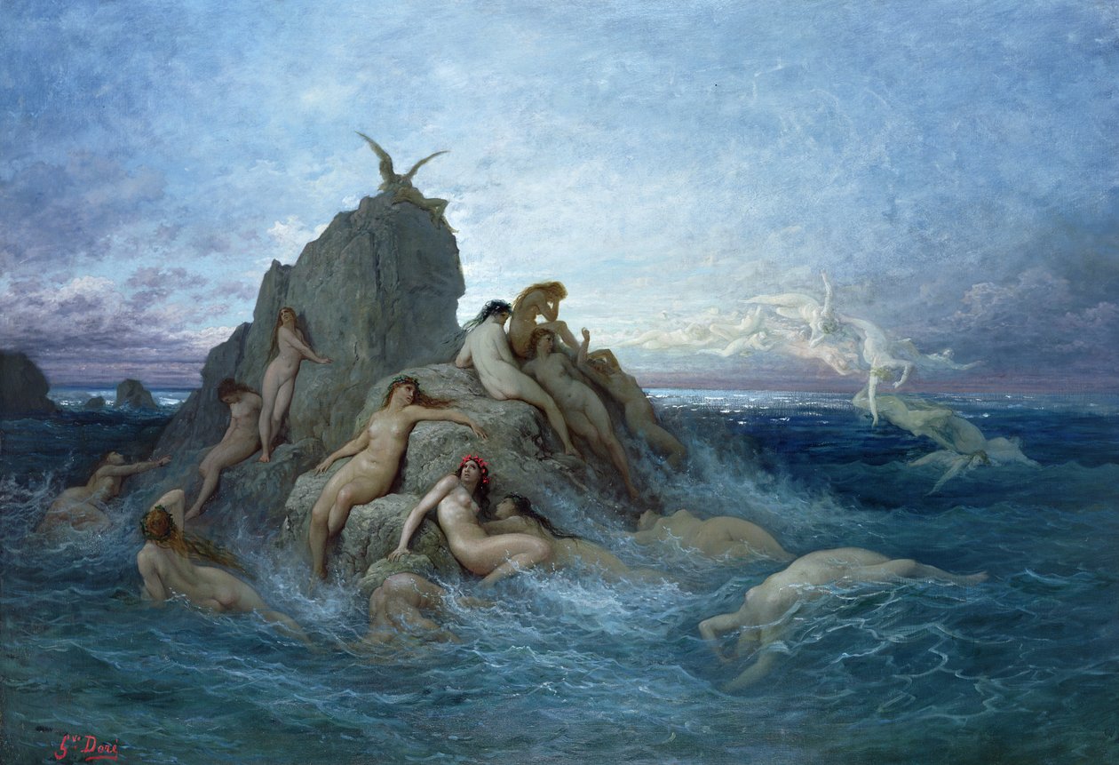 Les Oceanides od Gustave Dore