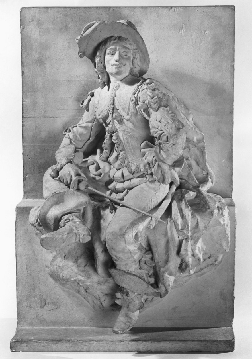 Model pro pomník Alexandre Dumas Pere, d