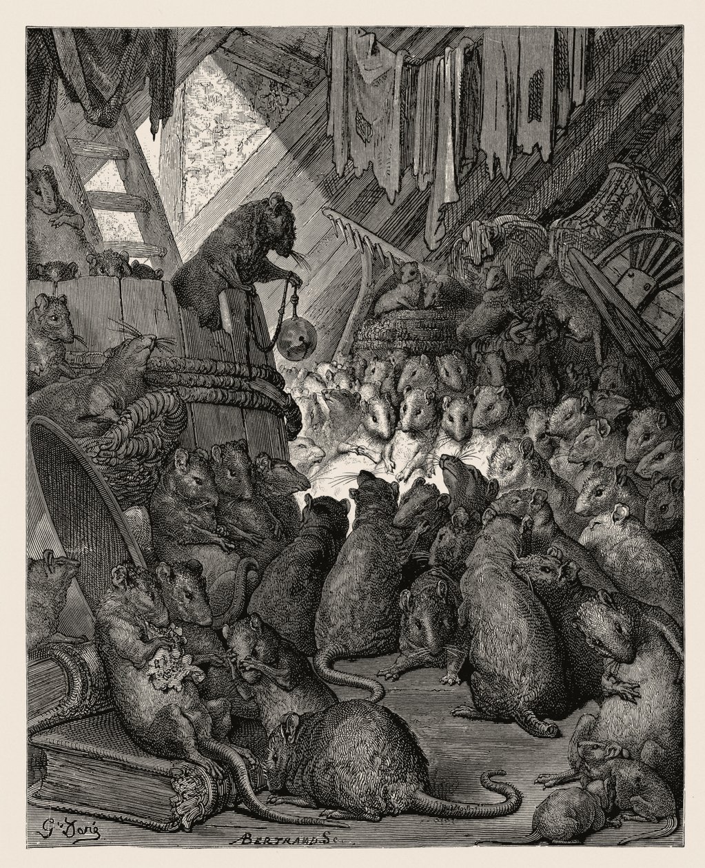 Skenování rytiny Gustava Doré od Gustave Dore