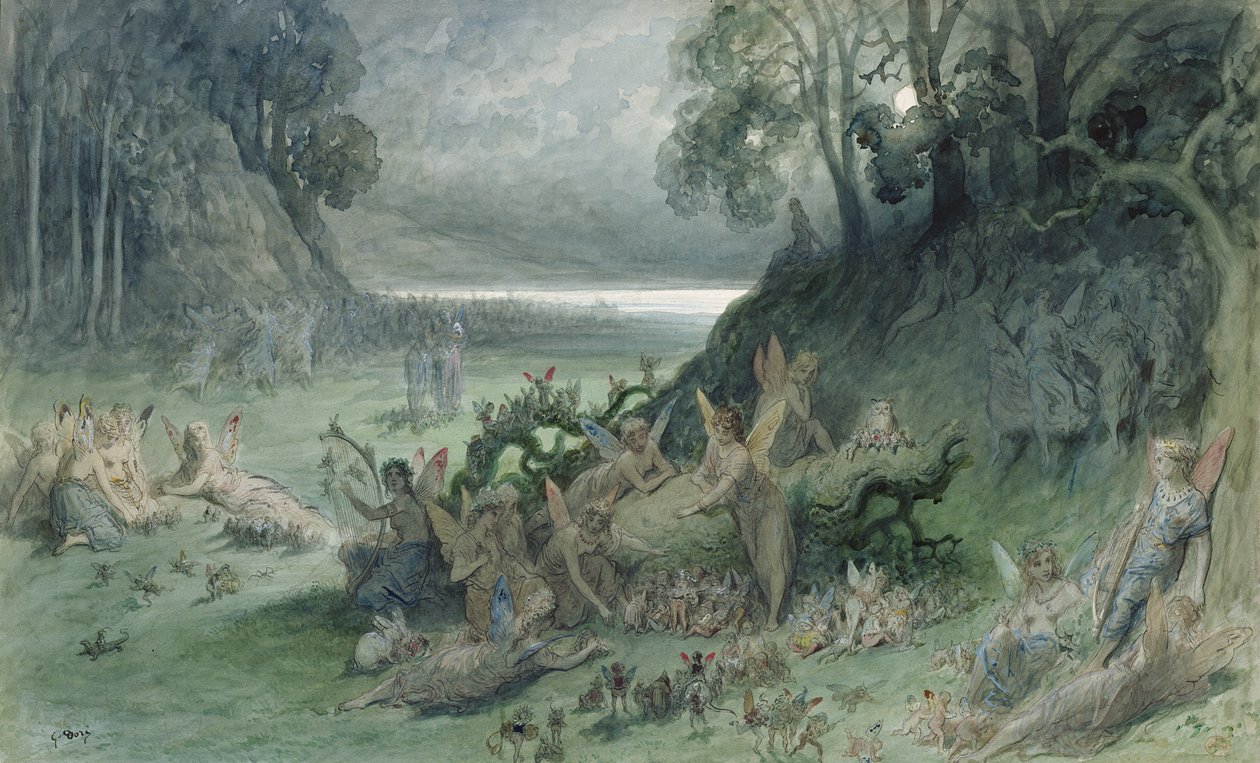 Festival víl od Gustave Dore