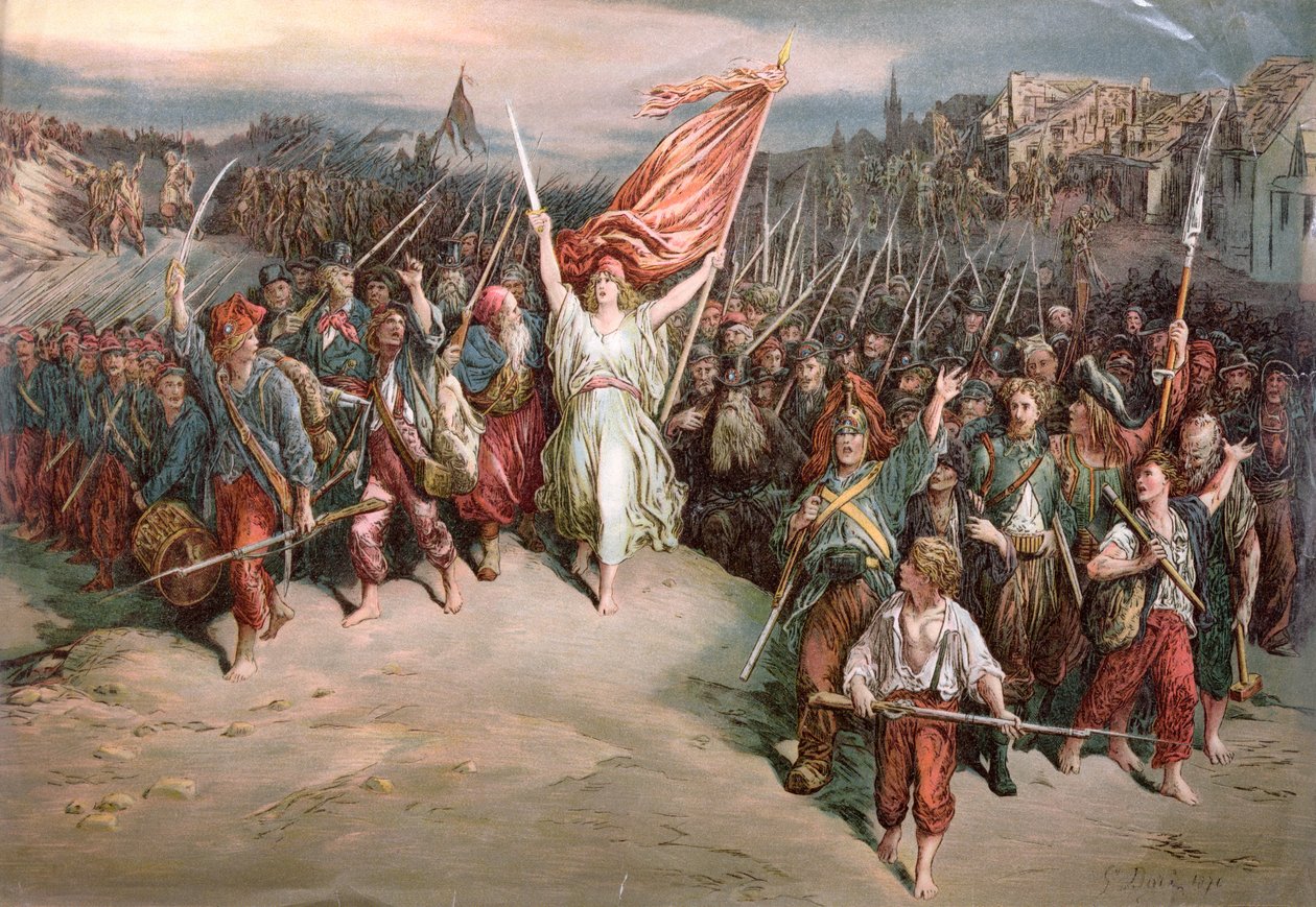 Marseillaisa, 1870 od Gustave Dore