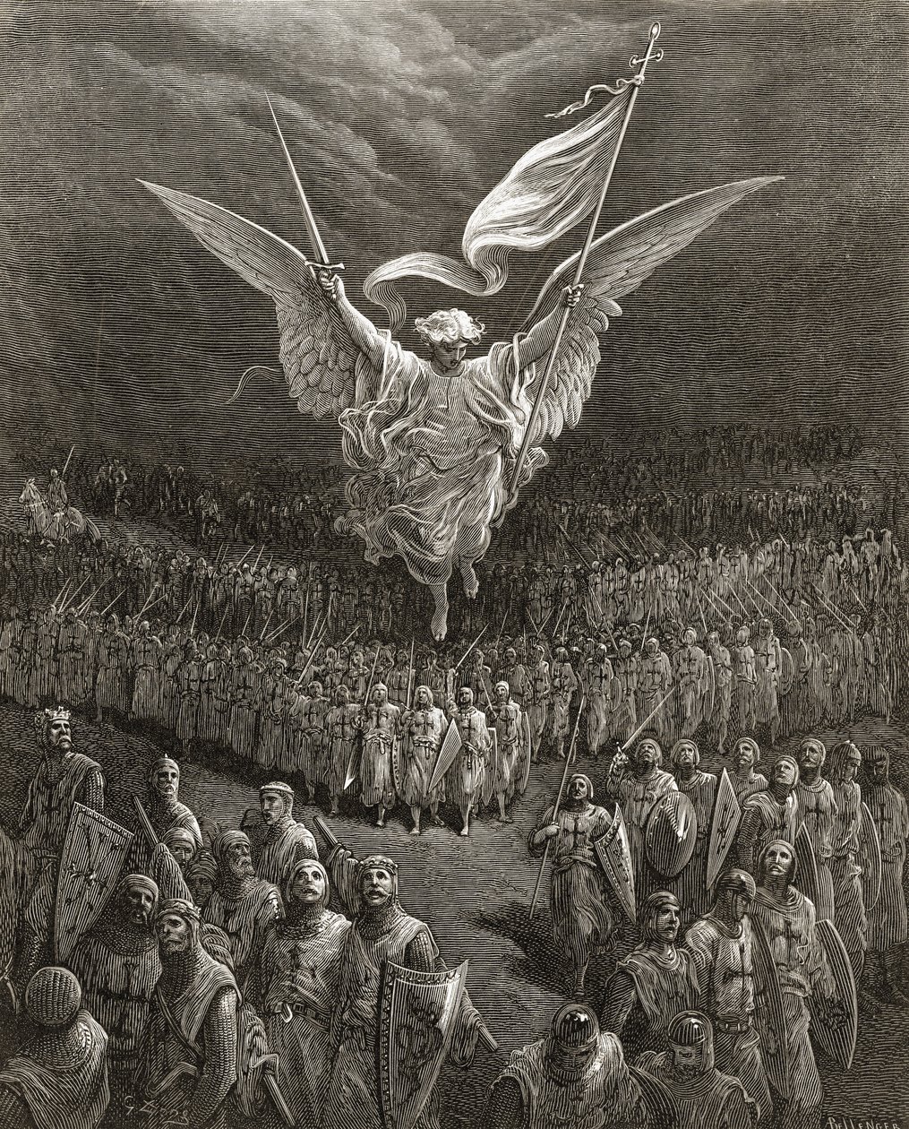 Cesta do Jeruzaléma, ilustrace z 