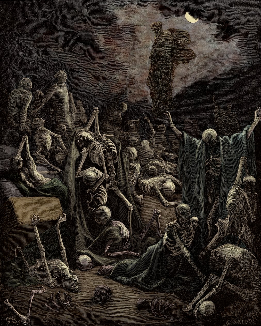 Ezechielova vize od Gustave Dore