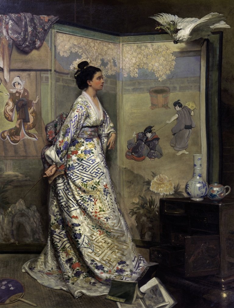 Obdivovatel Japonska od Gustave Léonard de Jonghe