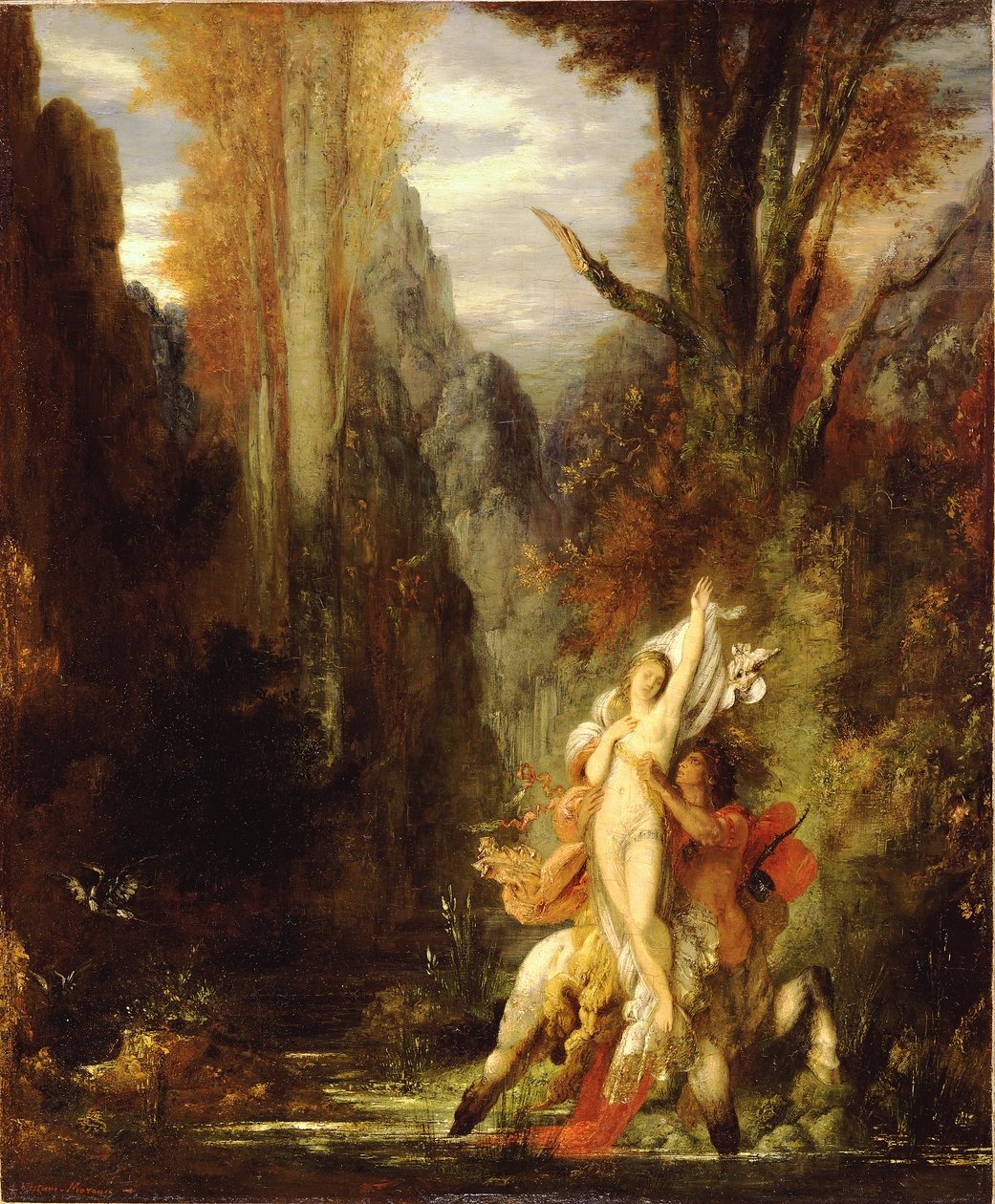 Dejanira (podzim), kolem 1872-3 od Gustave Moreau