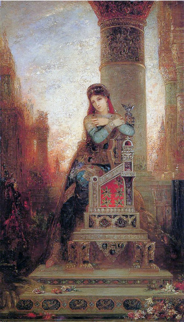 Desdemona, kolem roku 1875 od Gustave Moreau