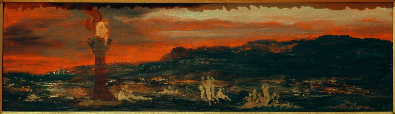 Génius zla od Gustave Moreau