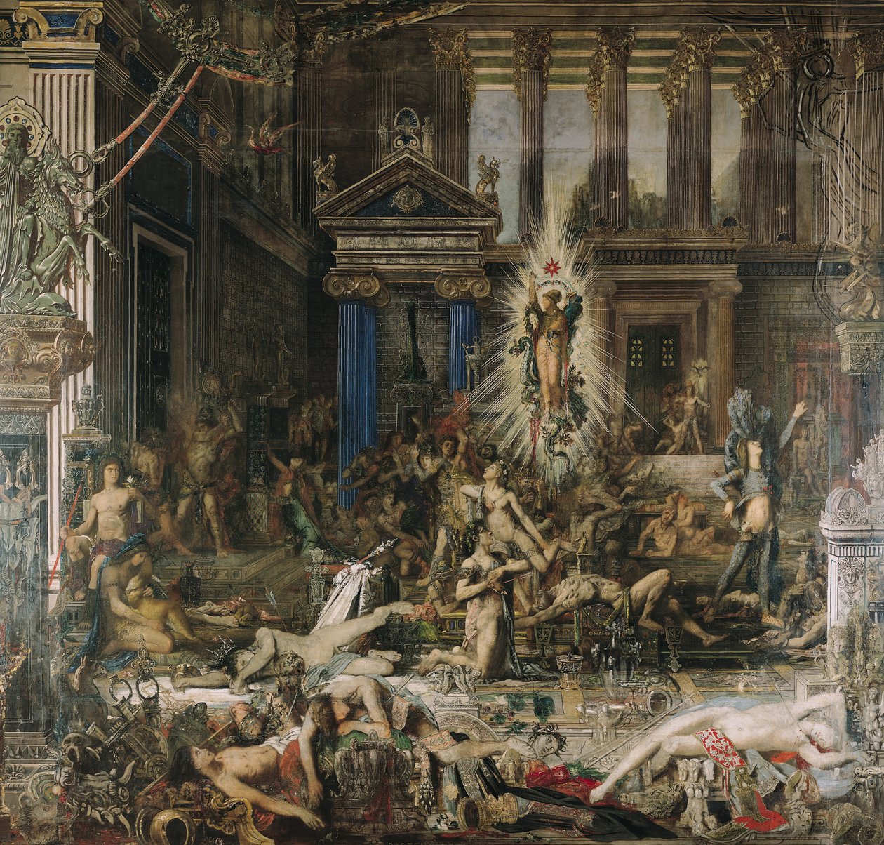 Pretendanti, 1862-98 od Gustave Moreau