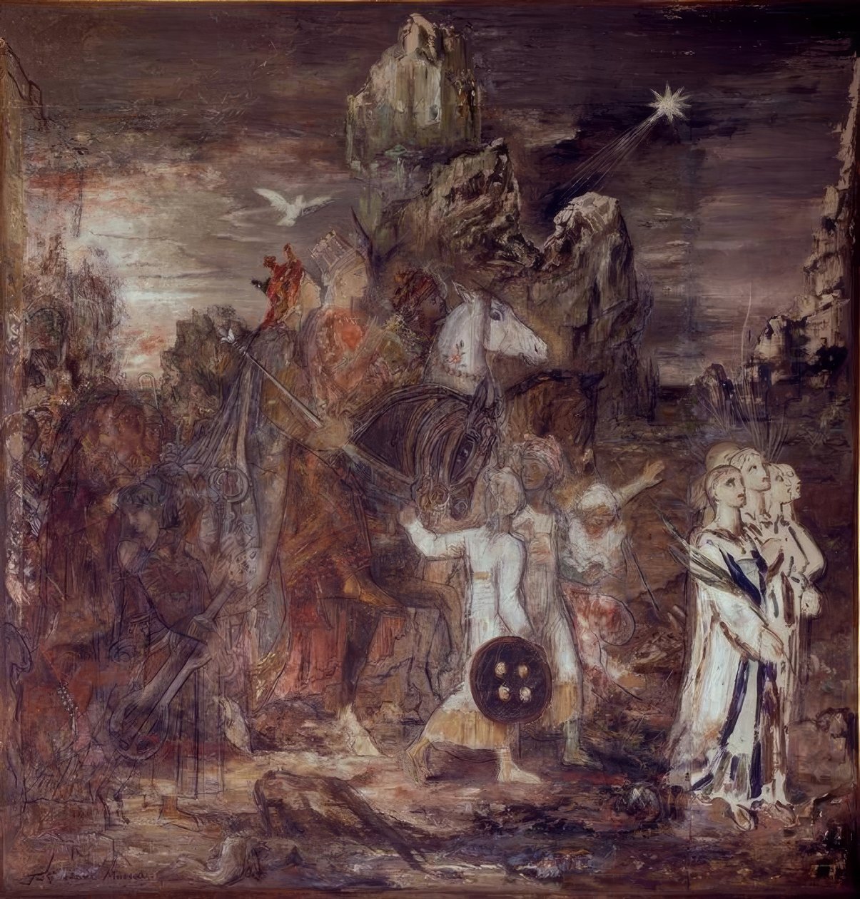 Tři králové od Gustave Moreau