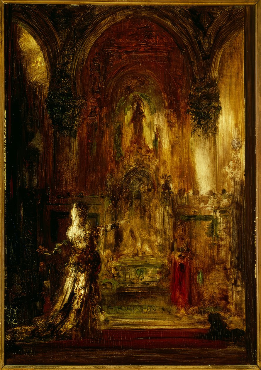 Salome tančí před Herodem od Gustave Moreau