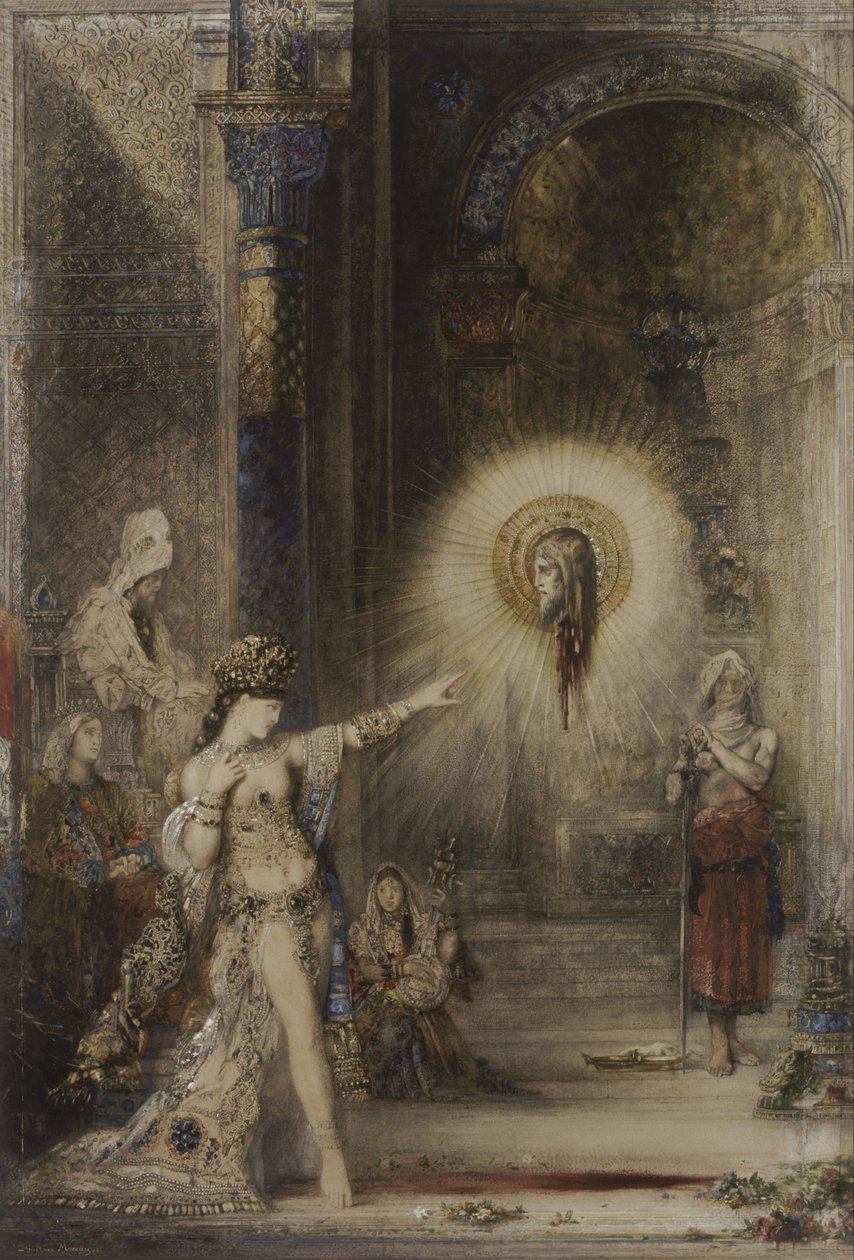 Zjevení od Gustave Moreau