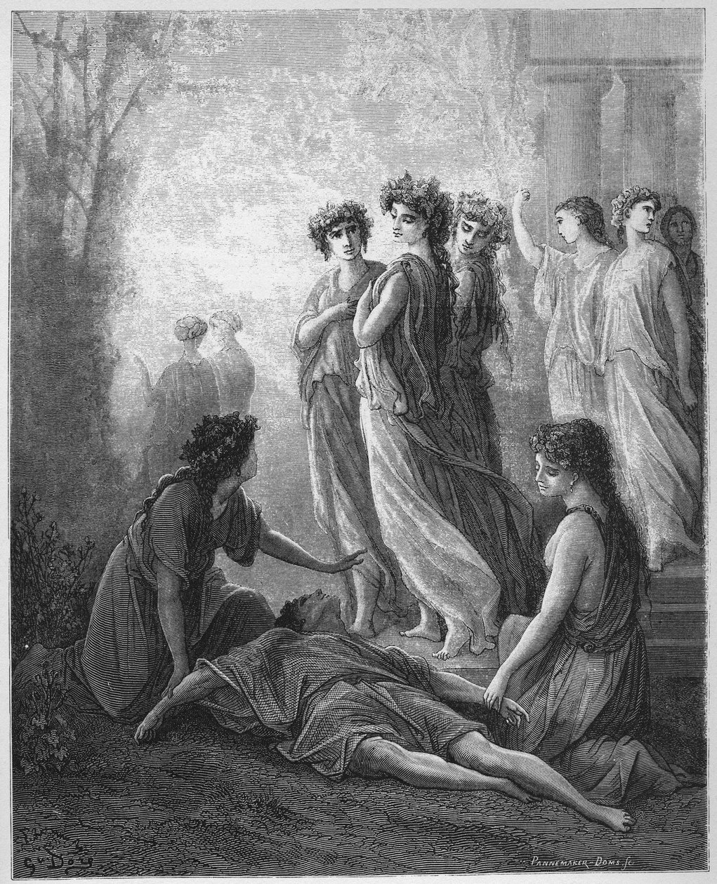 Daphnis et Alcimadure - Dafnis a Alcimaduro - z 
