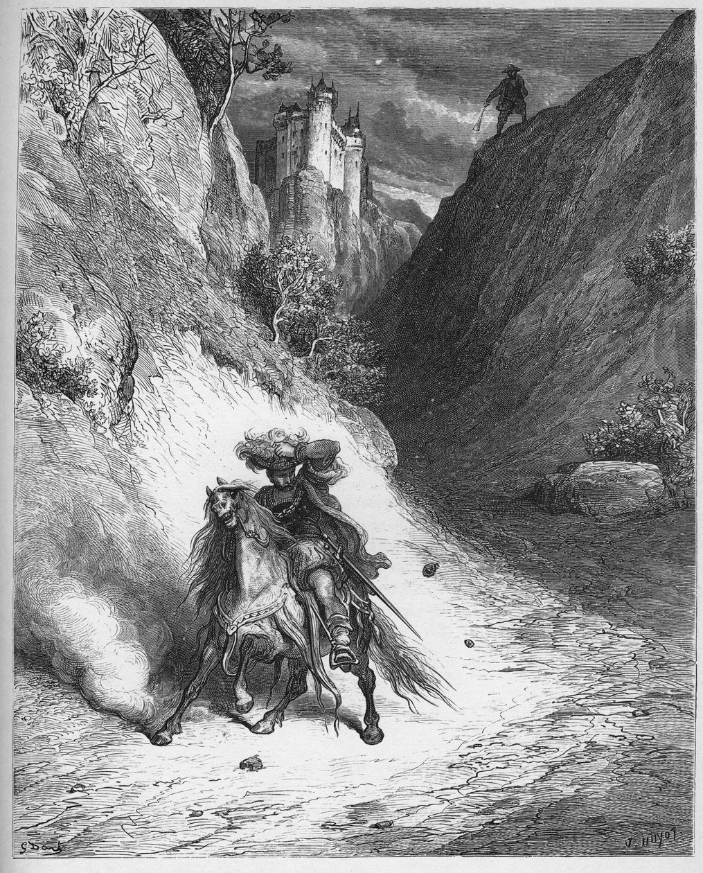 Le Lion et le Moucheron - lev a komár - z 