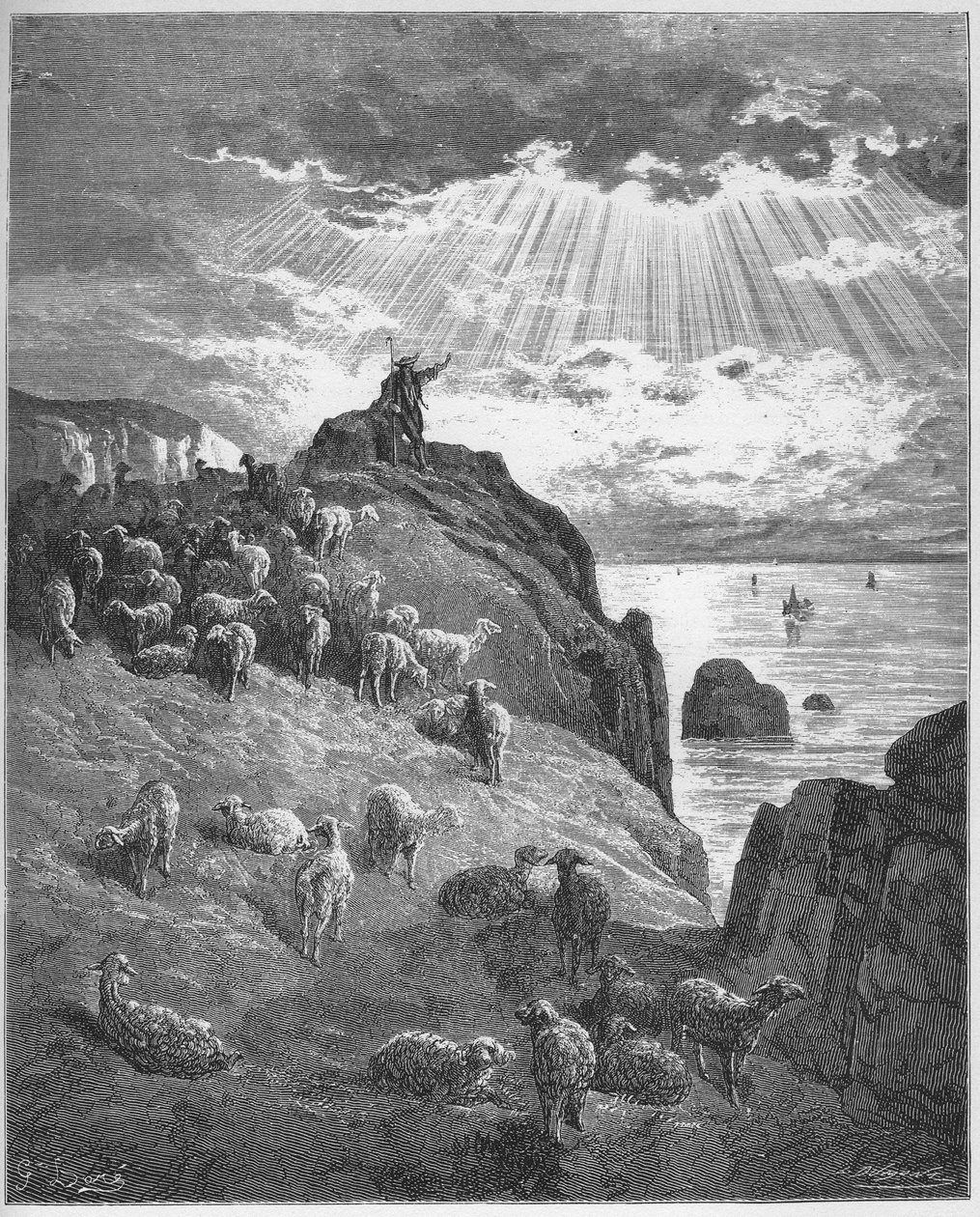 Le berger et la mer - Pastýř a moře - z 