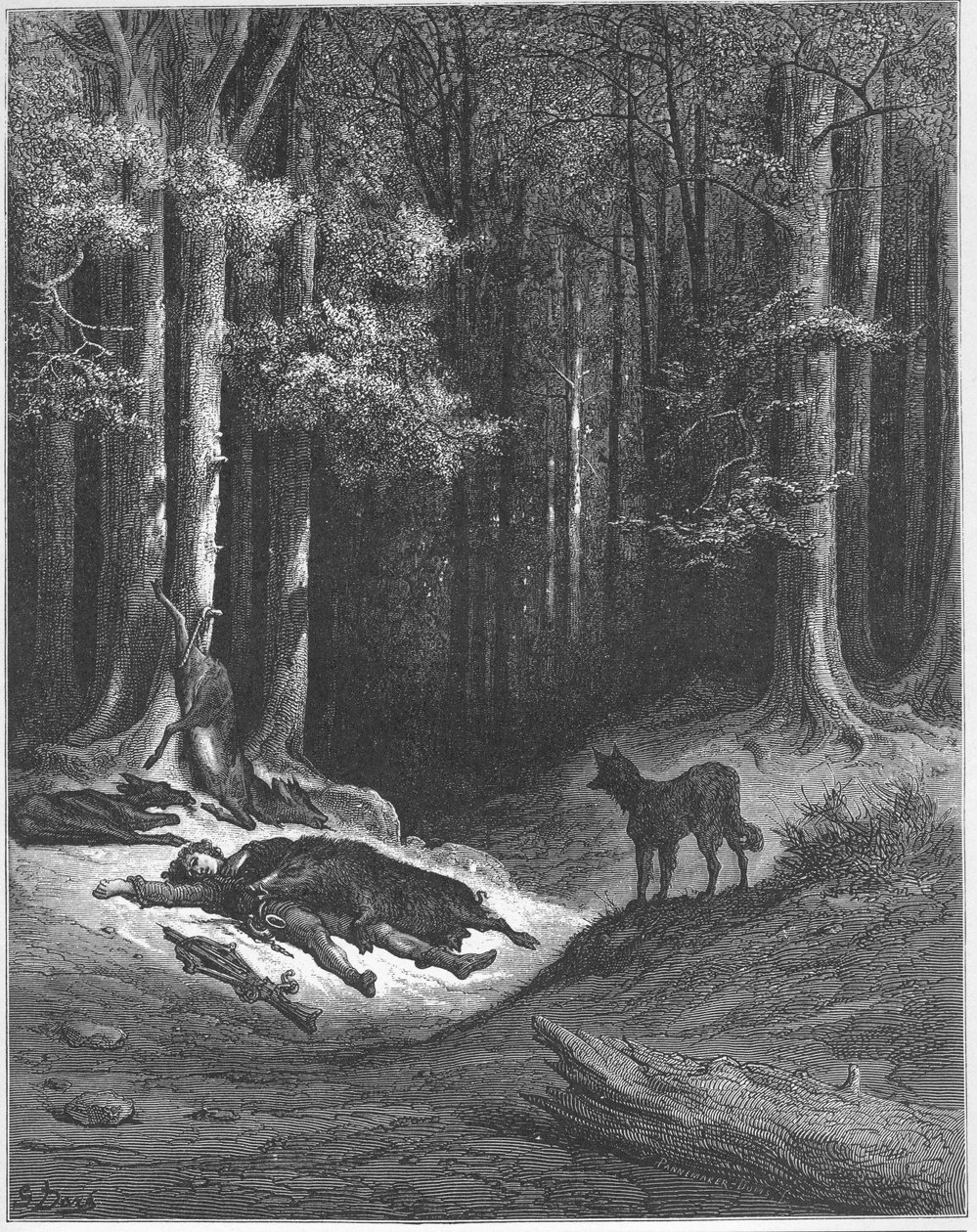 Le loup et le chasseur - Vlk a lovec - z 