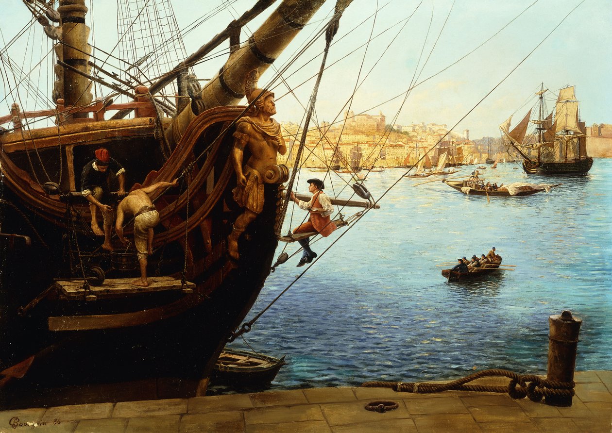 Generální oprava, 1886 od Gustave Bourgain